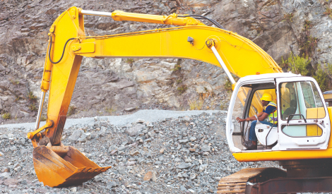 construction bulldozer